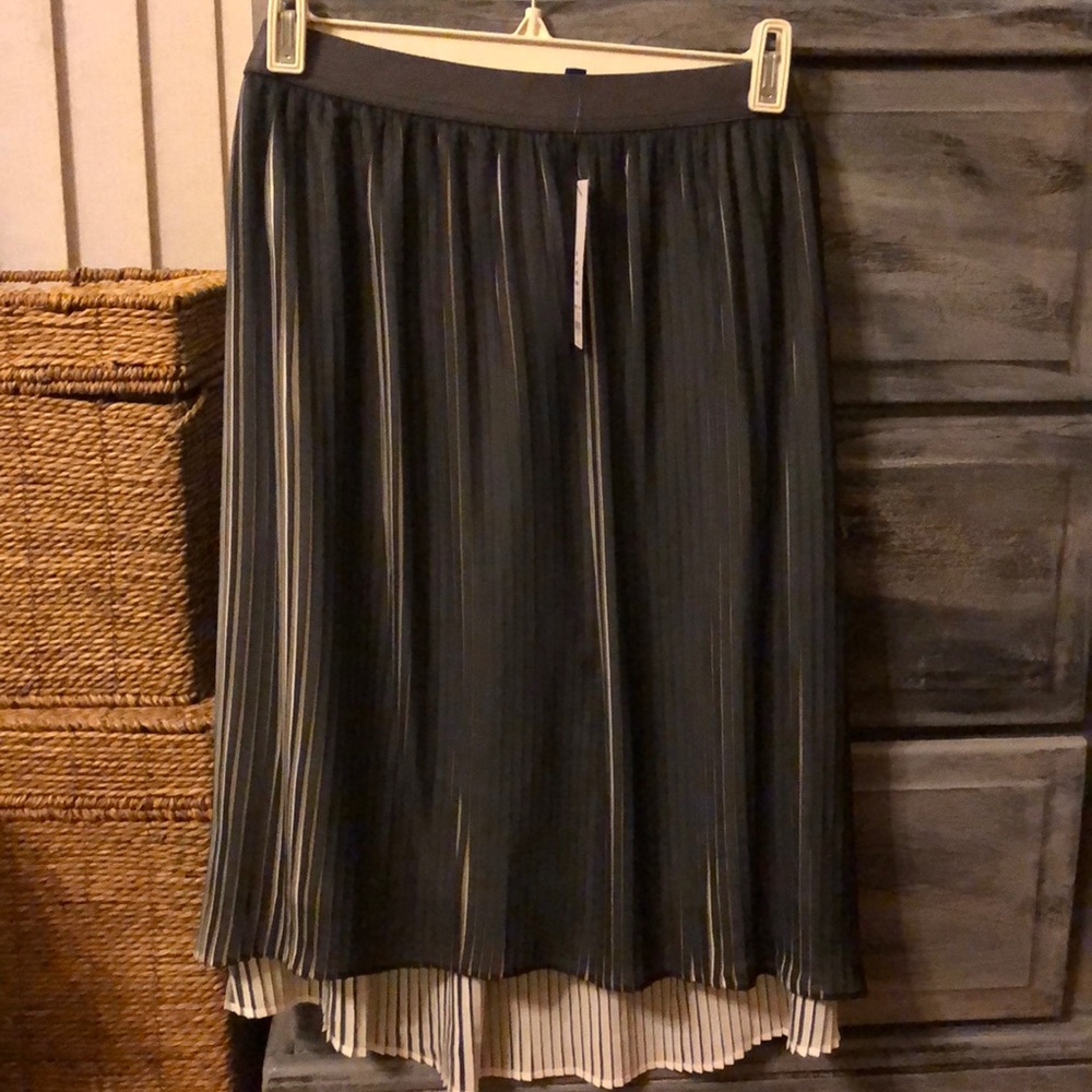 Pleated dress skirt